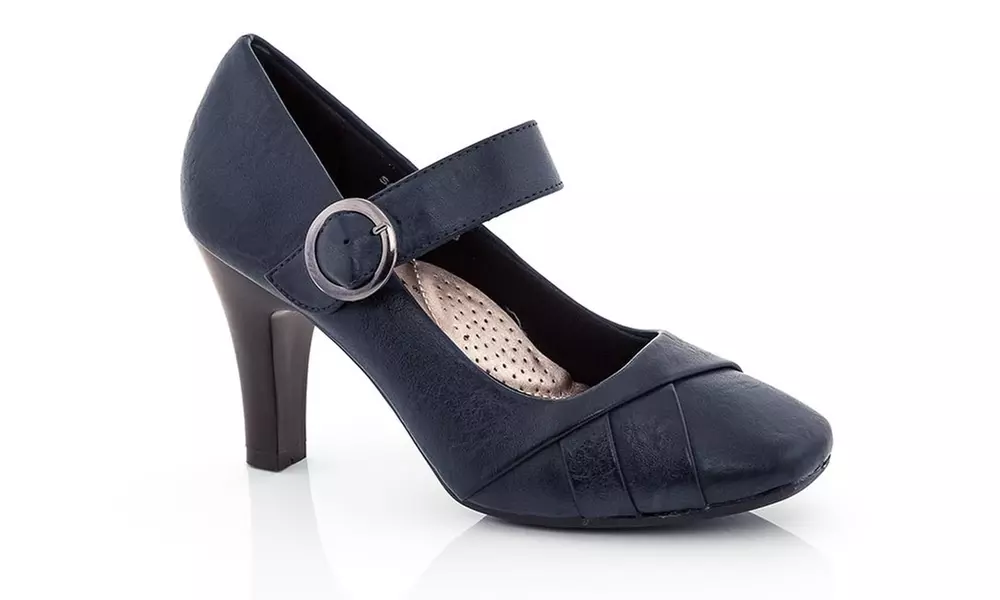 Rasolli Women's Medium Width Classic Mary Jane Shoes