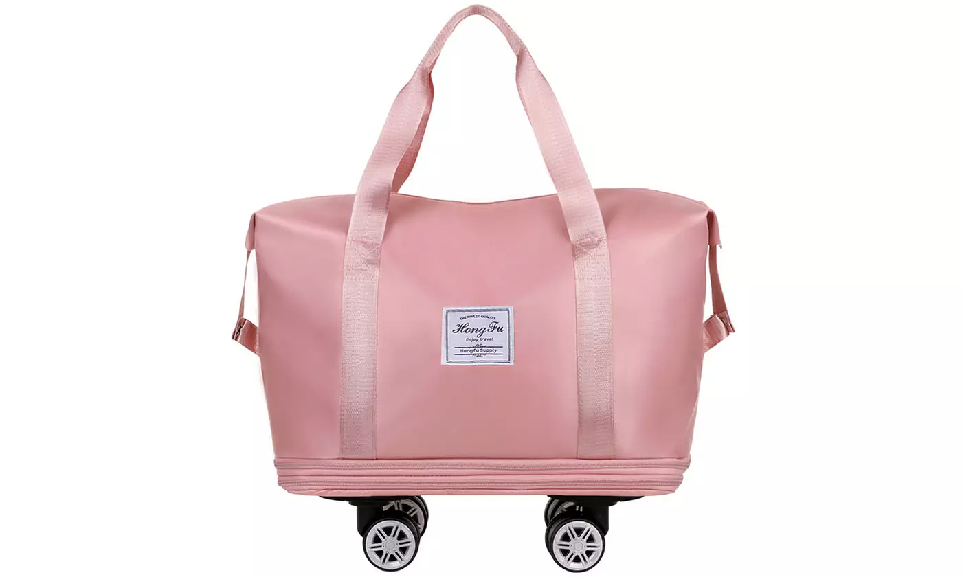 Multi-Functional Duffel Bag Lightweight Expandable Travel Bag With Wheels