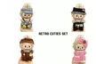 Labubu Doll Clothes 4 Pack Set - Fits Popmart Plush, Outfits Only (No Doll) - Second Medium