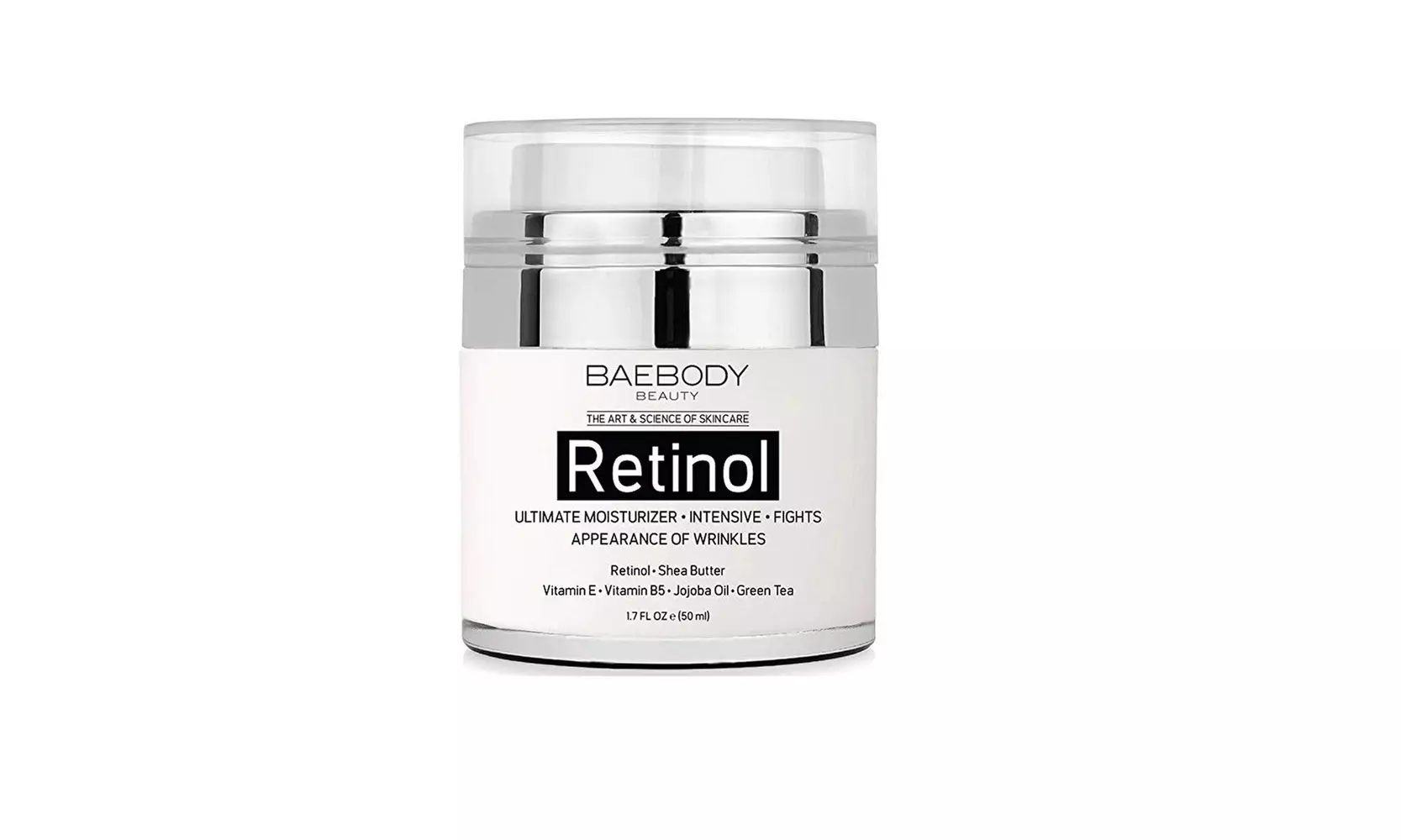 Baebody Retinol Moisturizer Cream for Face and Eye Area With Retinol, Jojoba Oil - Primary Image