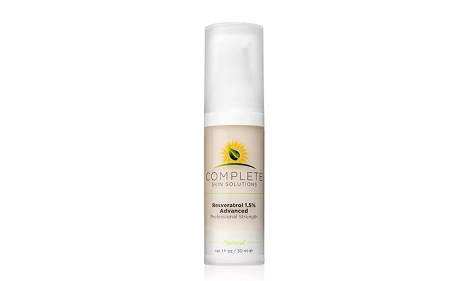 COMPLETE Skin Solutions Resveratrol 1.5% Advanced Strength (1 oz)  - Primary Image