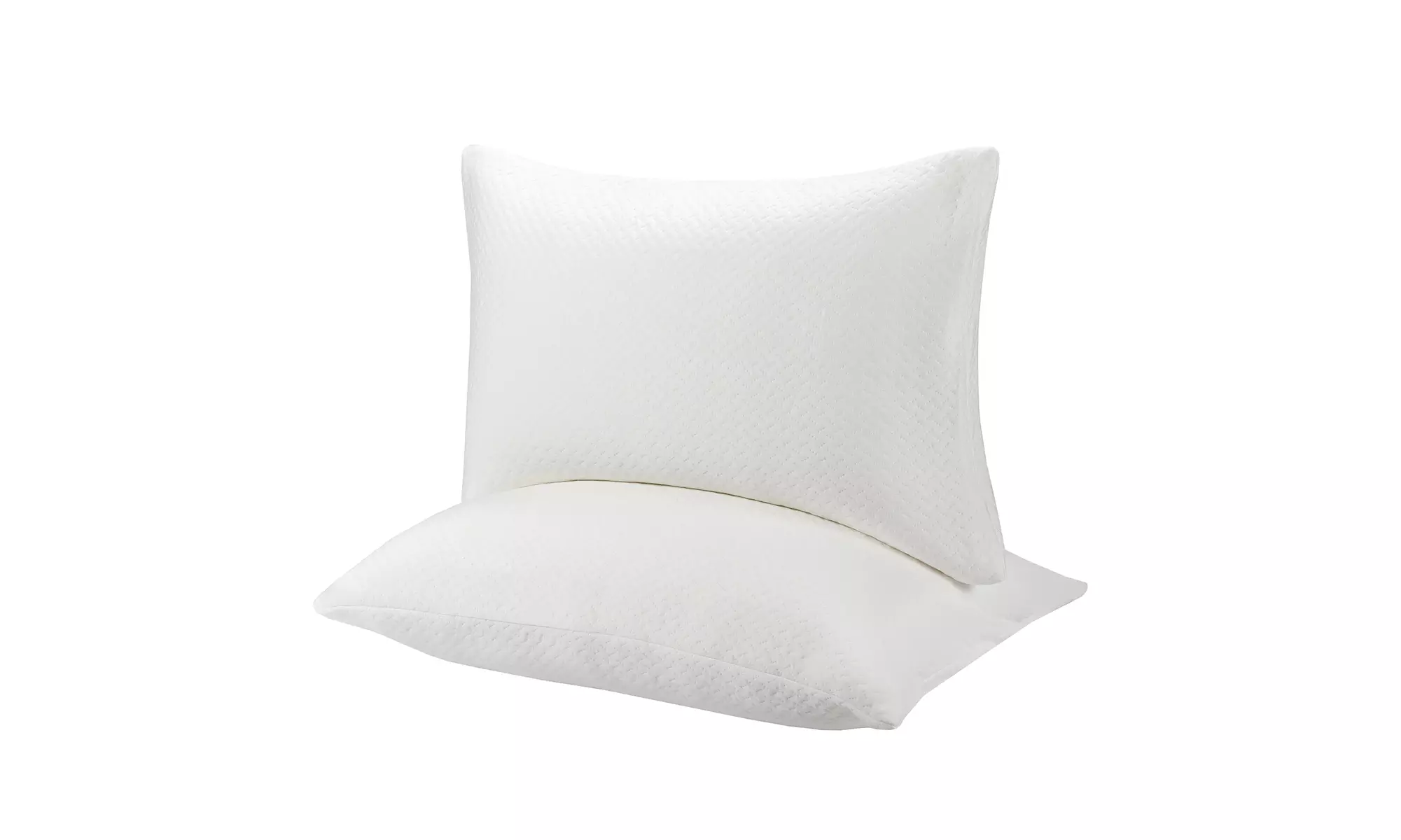 Costway 2Pack Shredded Memory Foam Bed Pillows Bamboo Cooling Cover 28''x18'' 
