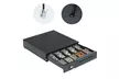 Cash Drawer Box 5 Bill And 5 Coin Tray Heavy Duty Compact Black US Stock - Second Medium