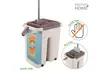 Self Cleaning Flat Mop Bucket with 2 Reusable Microfiber Mop Pads - Second Medium