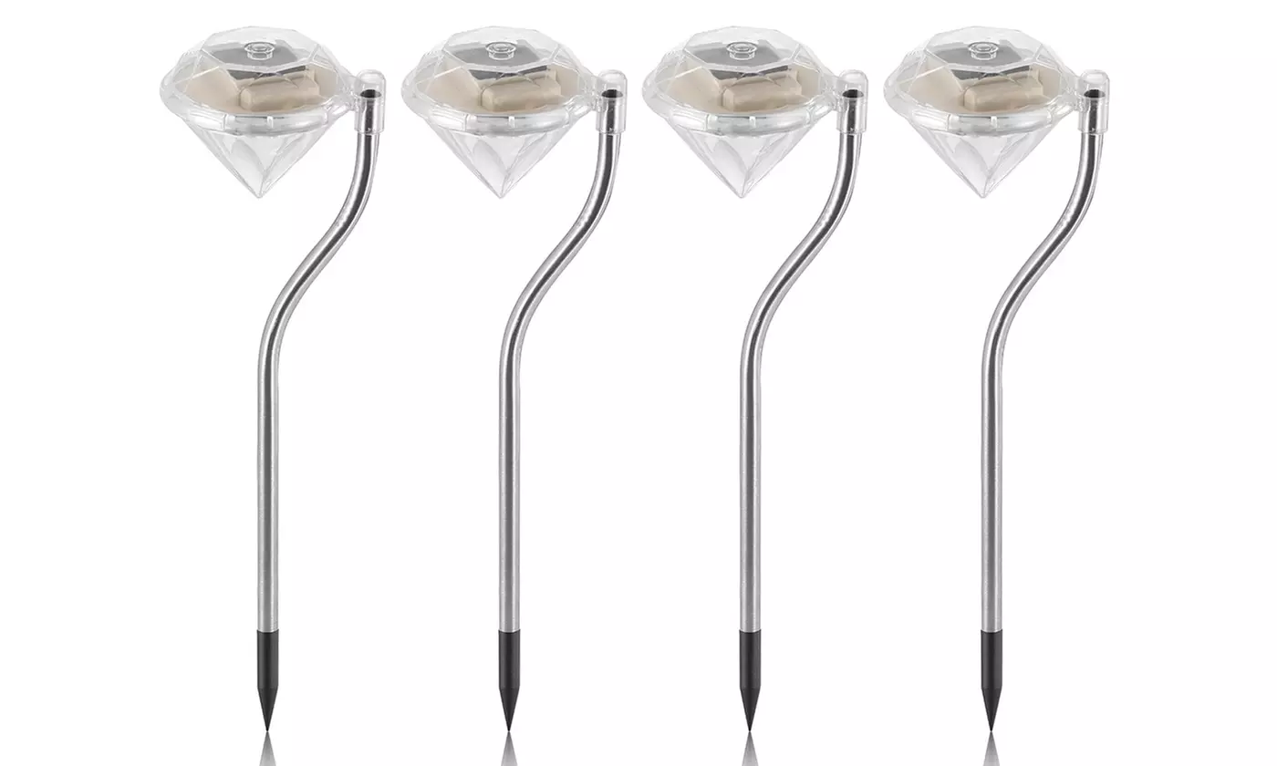 Solarek LED Color-Changing  Solar Pathway & Garden Stake Lights