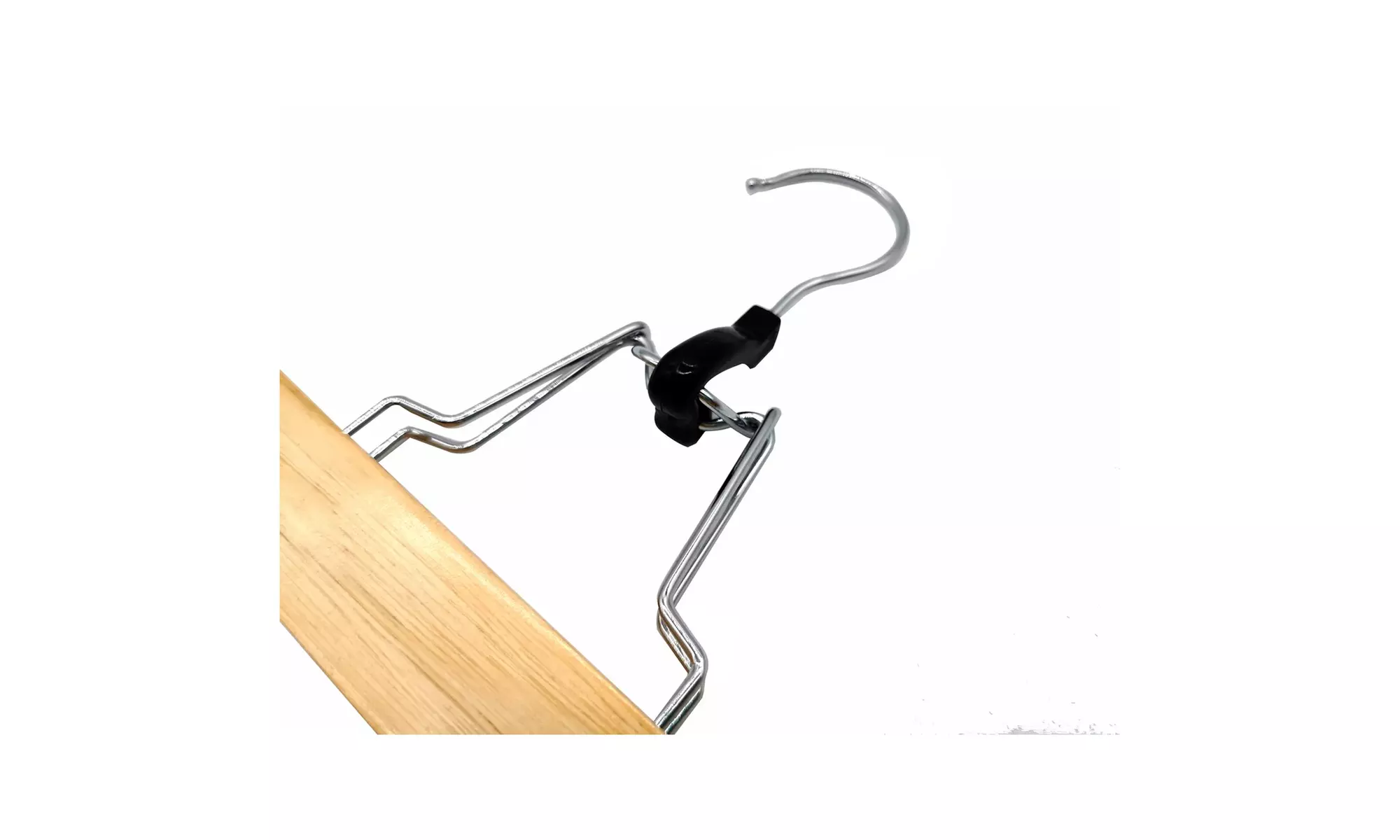 Set of 6 Trouser Clamp Hangers