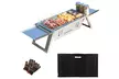 NewHome 3-in-1 Portable Charcoal Grill Fire Pit and Cooker for Camping BBQ - Second Medium