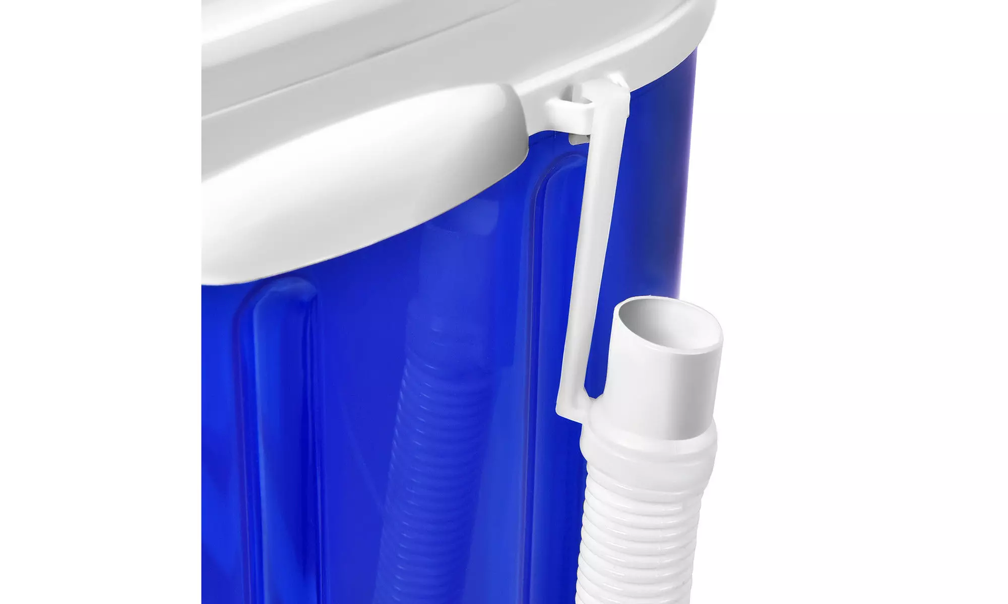 Small Mini Portable Compact Washer Washing Machine 7lbs Capacity Blue - Second Medium