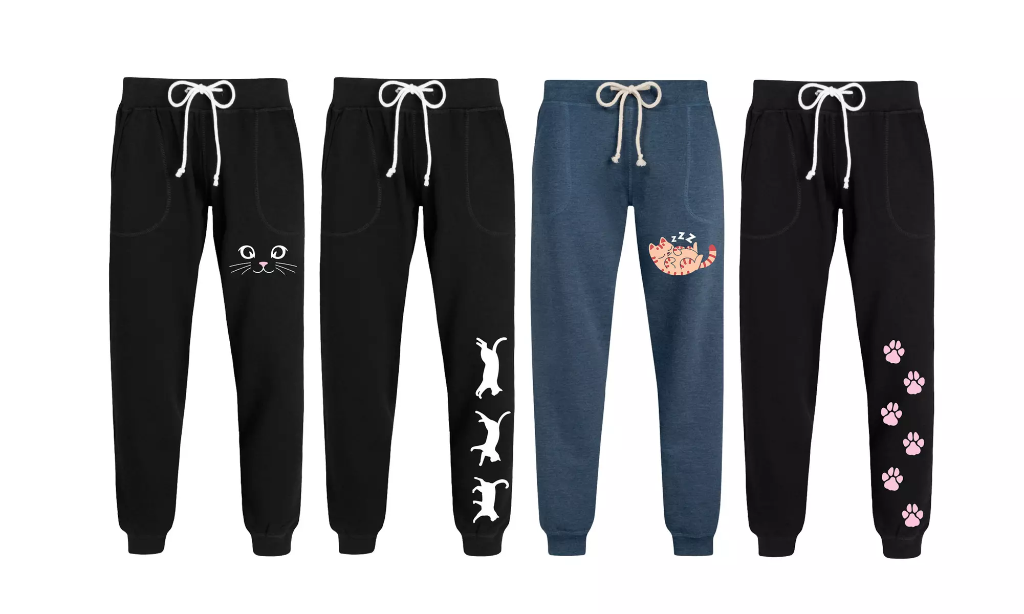 Instant Message: I Love My Cat Ladies Joggers - Primary Image