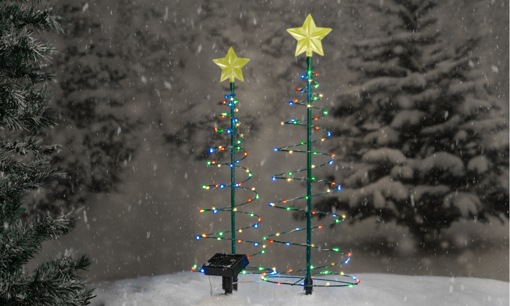 Outdoor Solar LED Christmas Tree Decoration