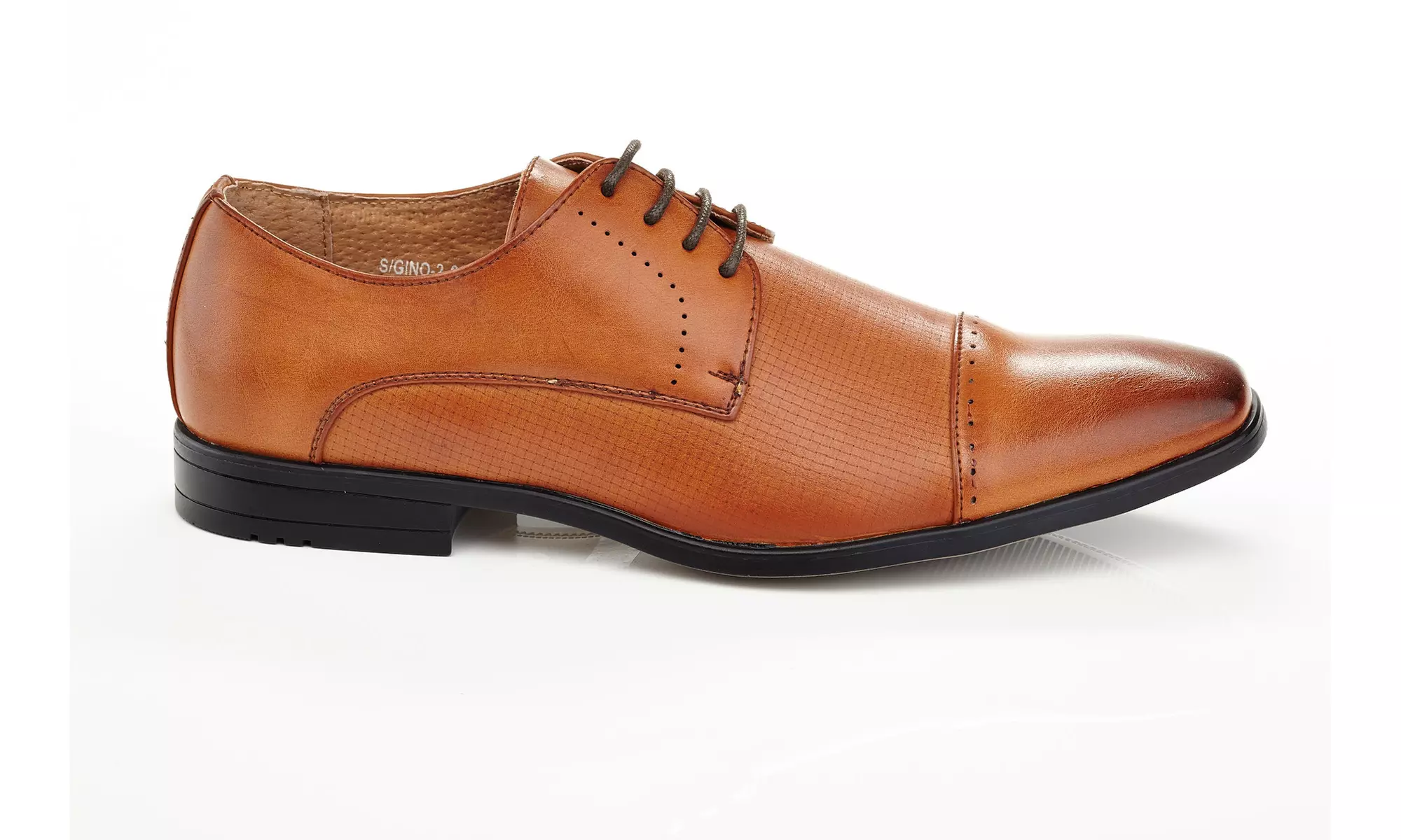 Adolfo Men's Cap-Toe Lace-Up Dress Shoes Multiple Styles
