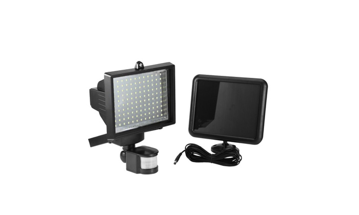 Up To 50 Off On 120 Led Solar Power Pir Motio Groupon Goods 120 Led Solar Power Pir Motion Sensor Security Light Outdoor Lamp