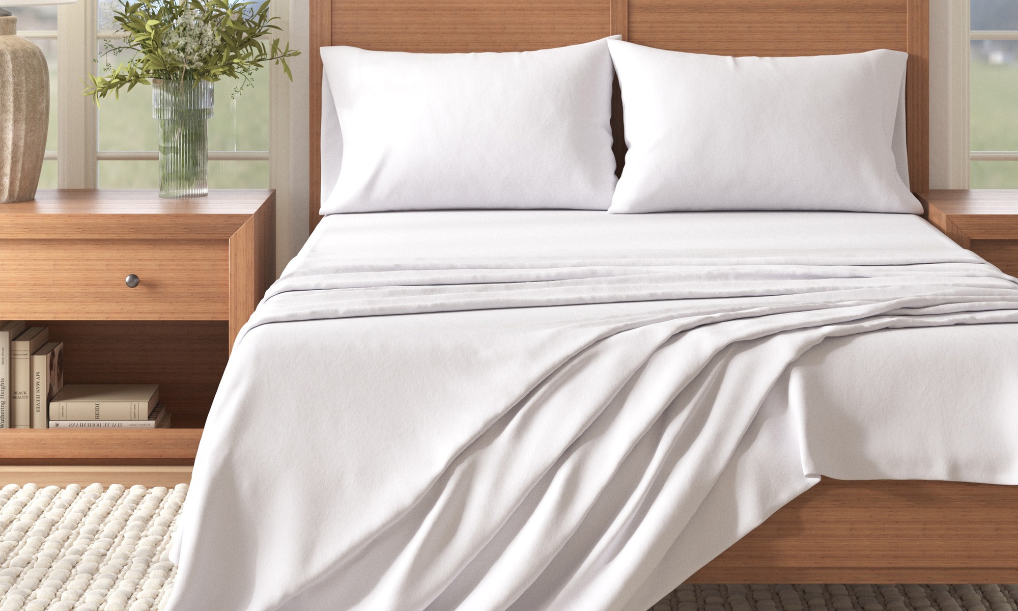 FreshFolds Premium Turkish Cotton Flannel Sheet Set