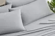 Bibb Home Bamboo 2000 Thread Count 6-Piece Chambray Heathered Sheet Set - Second Medium