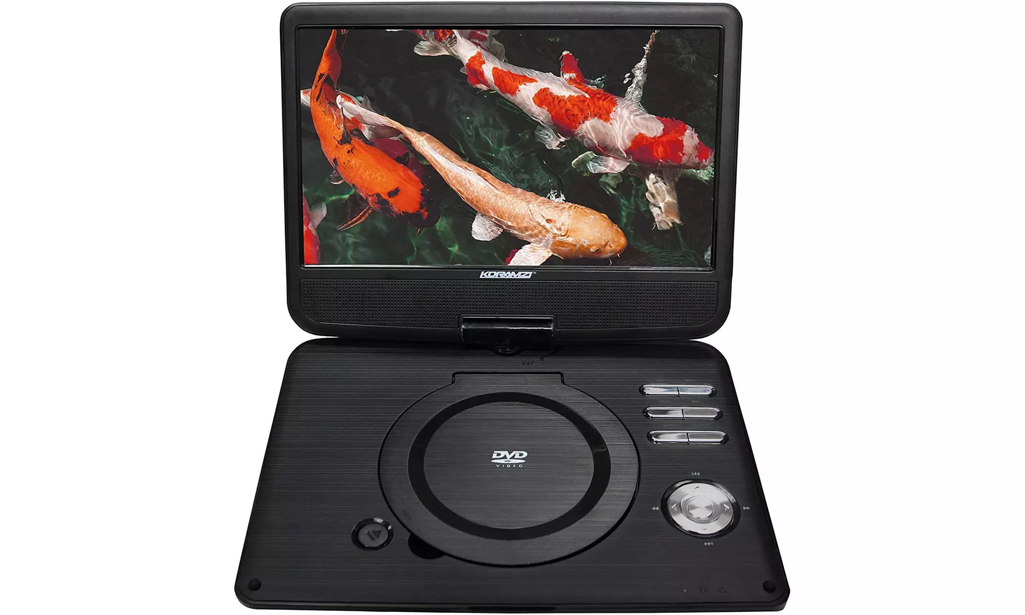 Koramzi PDVD-1010 Portable 10" DVD Player w/ Rechargeable Battery (Black) - New - Primary Image