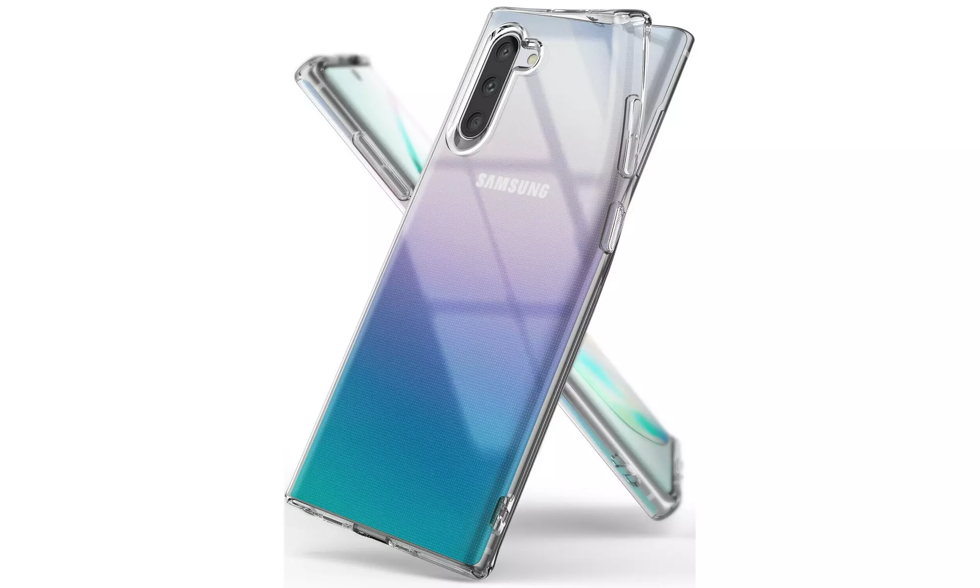 Hybrid Shockproof Cover Thin Clear TPU Case for Samsung Galaxy Note 10 / Plus - Primary Image