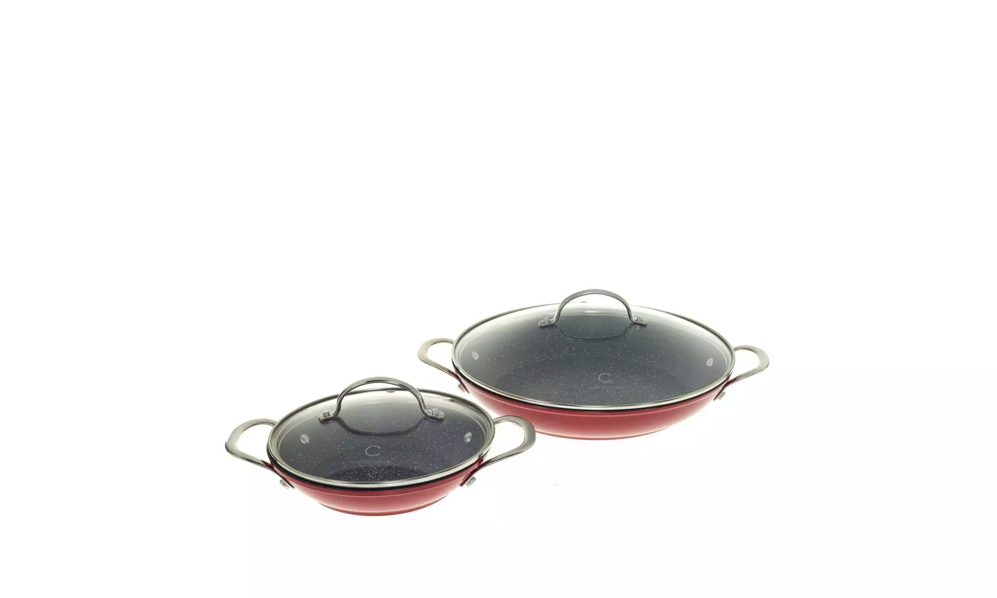 Curtis Stone Dura-Pan Nonstick 8" and 12" Sauteuse Pans Model 611-660 - Primary Image