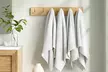 Ultra-Soft Cotton Linen-Like Border Towels - Second Medium