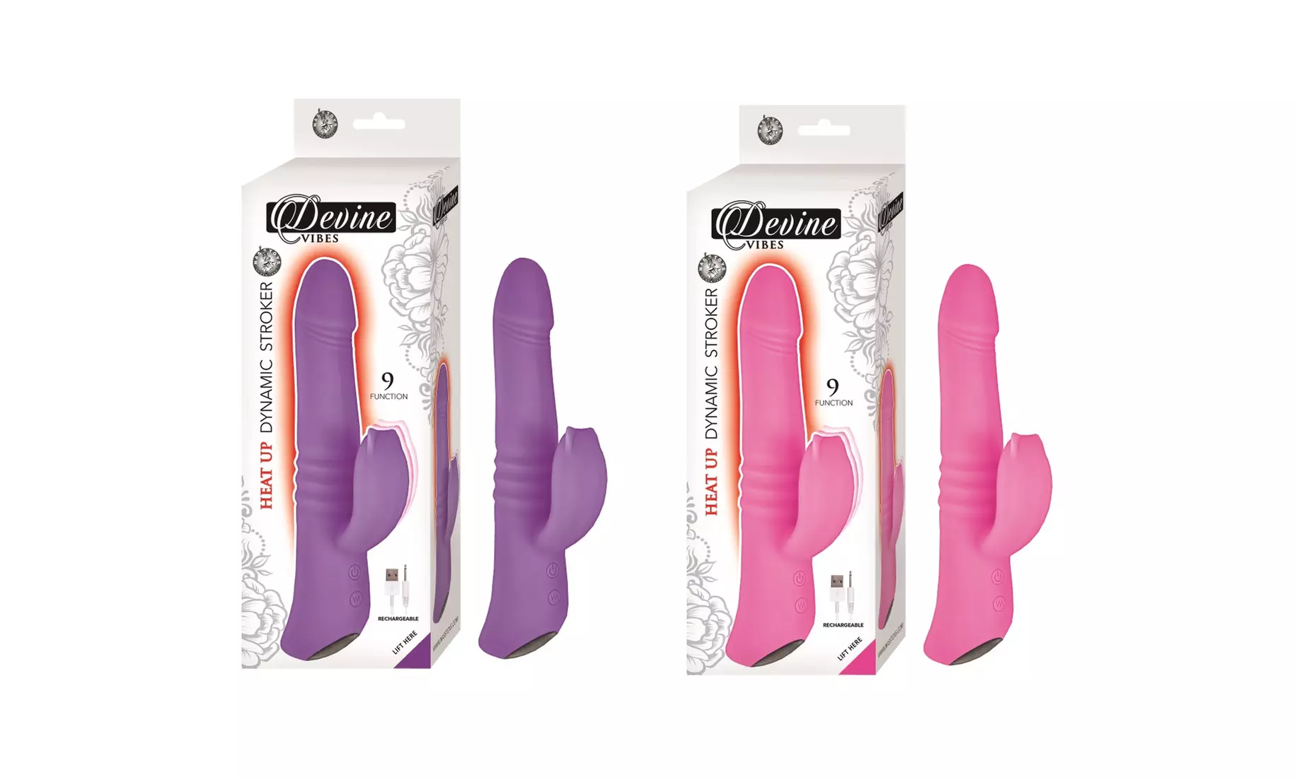 Nasstoys Devine Heat-Up Dynamic Thruster Vibrators