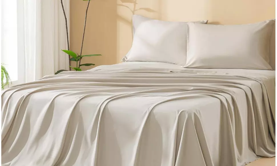 7 Pieces Comforter Set with Comforter, Sheets, Pillowcases & Shams