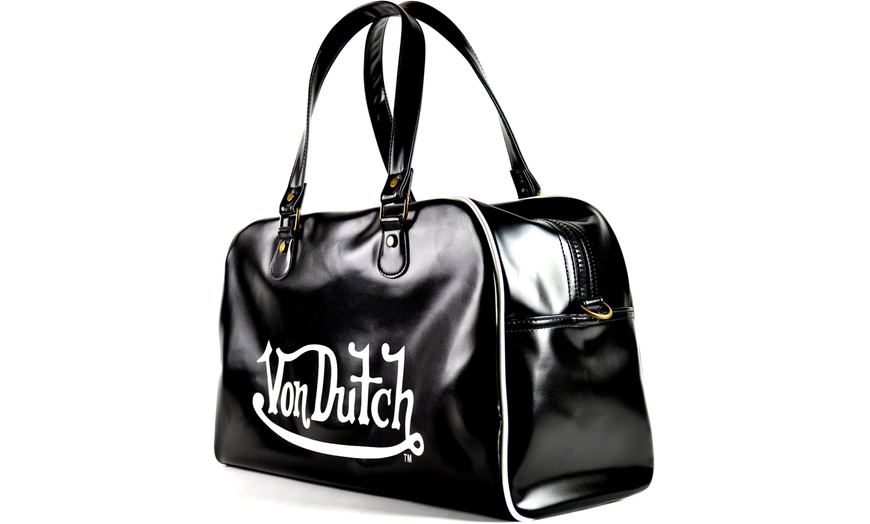 von dutch bowling bag pink