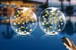 Two-Pack iMounTEK 14in LED Solar Floating Pool Ball Lights with Remote Control - Second Medium
