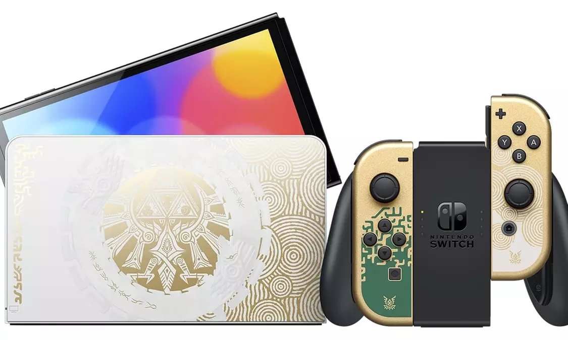 Nintendo Switch OLED with The Legend of Zelda: Tears of the Kingdom Edition - Primary Image