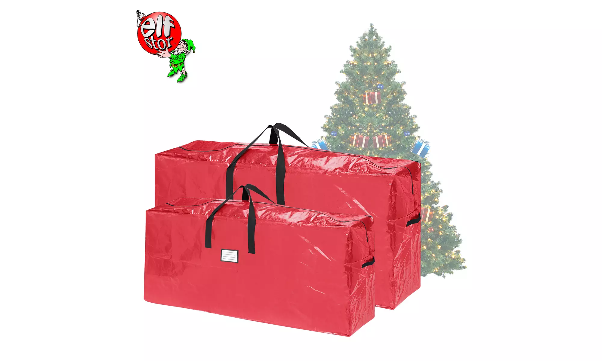 2-Pack of Christmas Tree Storage Bags for 7.5 ft. Trees and 9 ft. Trees