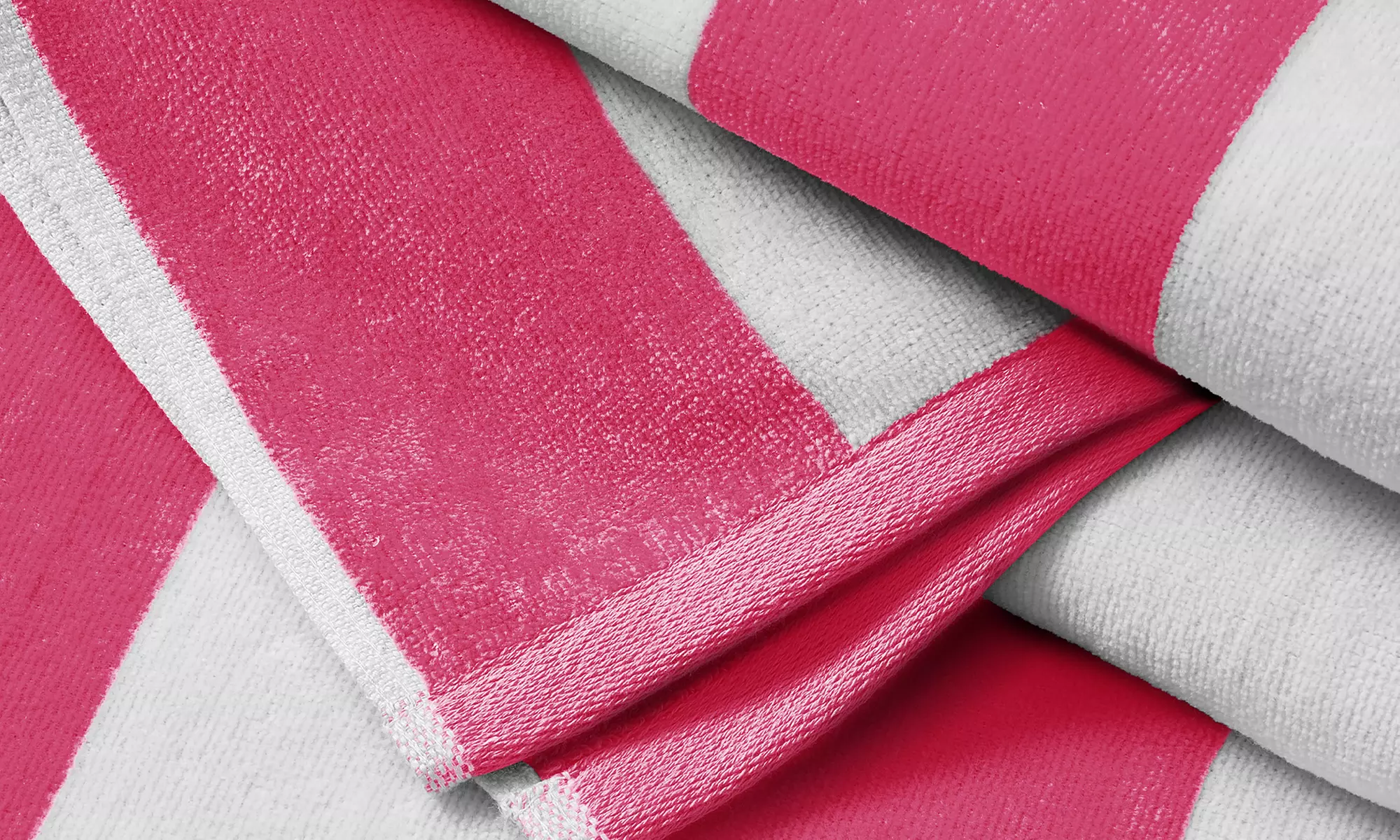 FreshFolds Four Pack Cotton Velour Beach Towels