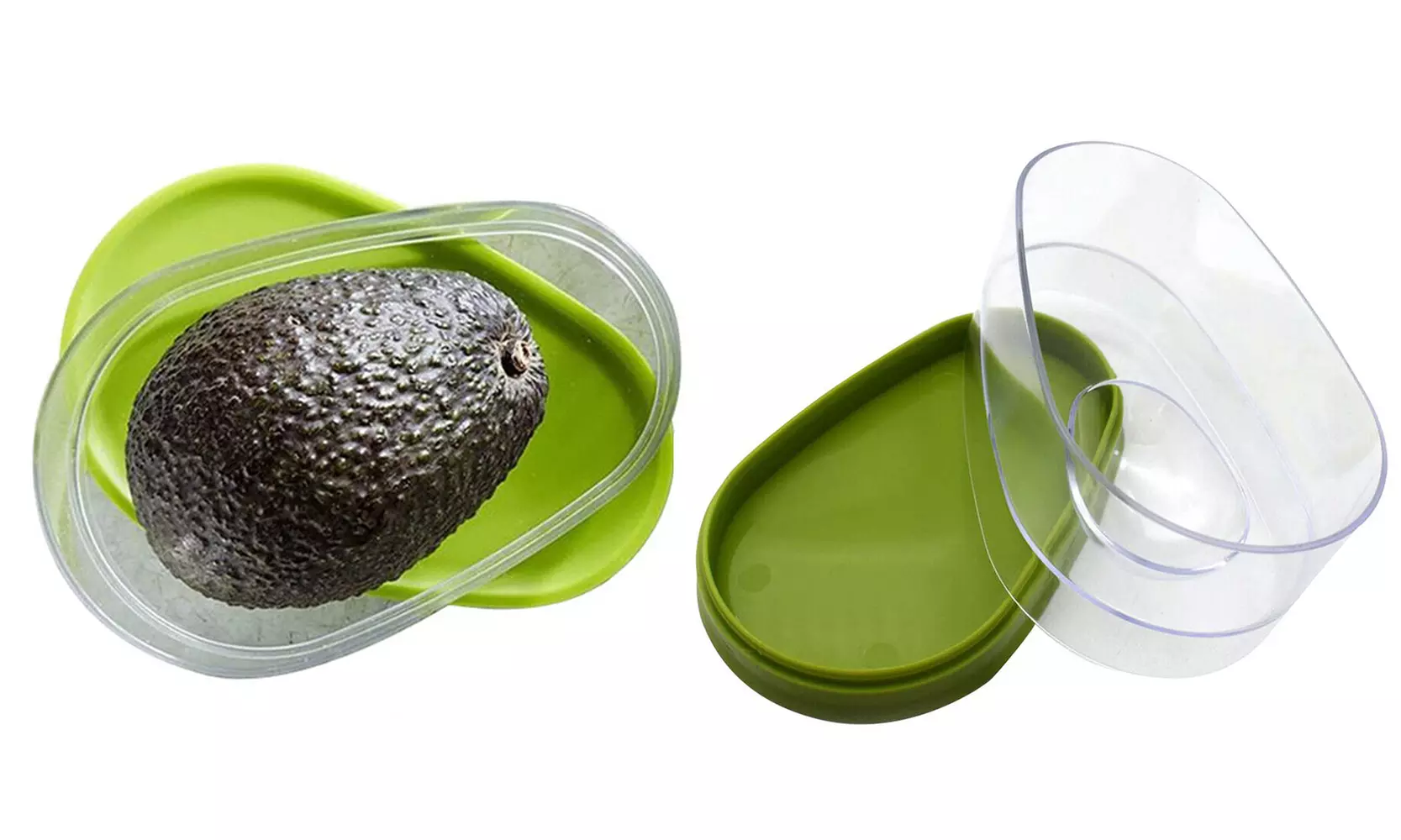 Snap-On Avocado Food Saver Storage Container (1-Pack or 2-Pack) - Second Medium