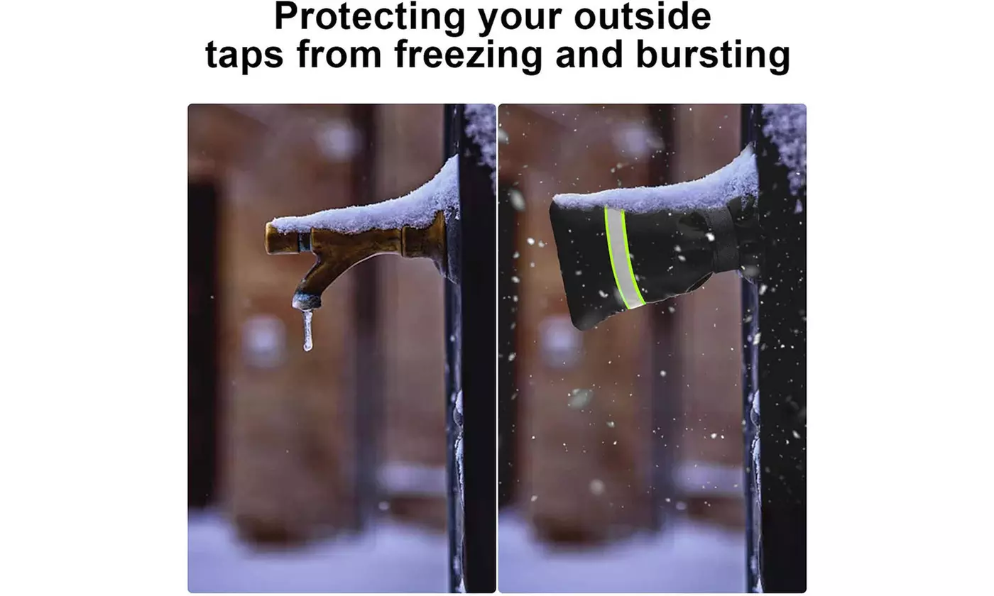 Outdoor Reusable Faucet Socks Faucet Cover for Winter Freeze Protection