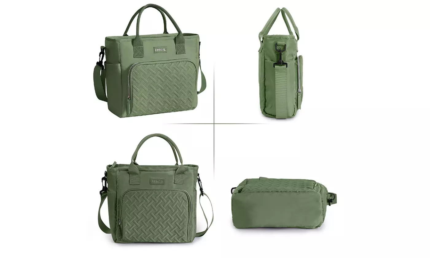 ItBelongs2U Insulated Lunch Bag Leakproof Cooler Tote 11L