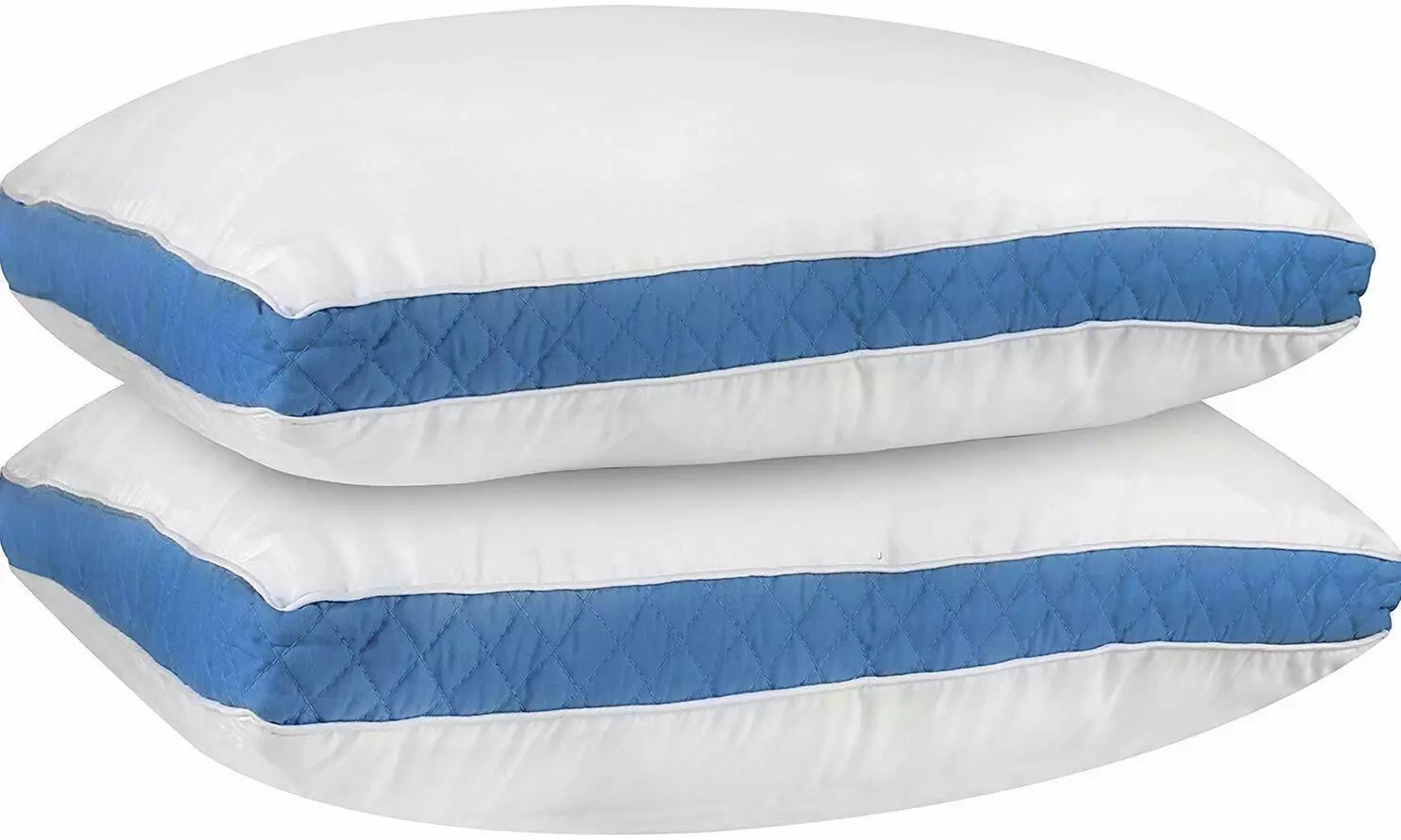 Utopia Bedding Gusseted Quilted Pillow 2 Pack Bed Pillows Side Back Sleepers - Primary Image