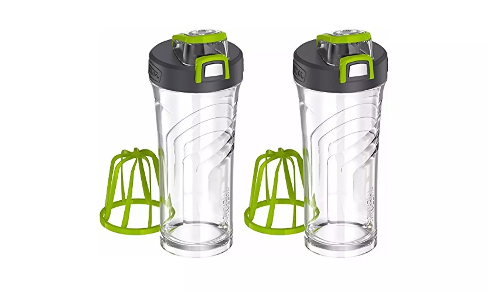 Thermos 24oz Shaker Bottle with Integrated Stationary Mixer 2PK - Primary Image