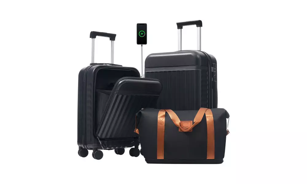 Three- or Four-Piece Luggage Sets