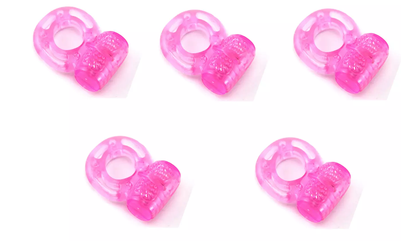 Silicone Enhancement Waterproof Simulator Vibrating C-Ring - Second Medium