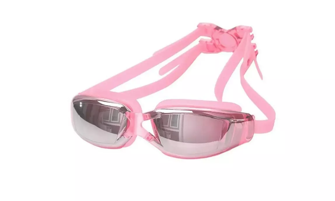 Women's Anti-Fog UV Protection Swim Goggles -Leakproof, Vision Swimming Glasses - Primary Image