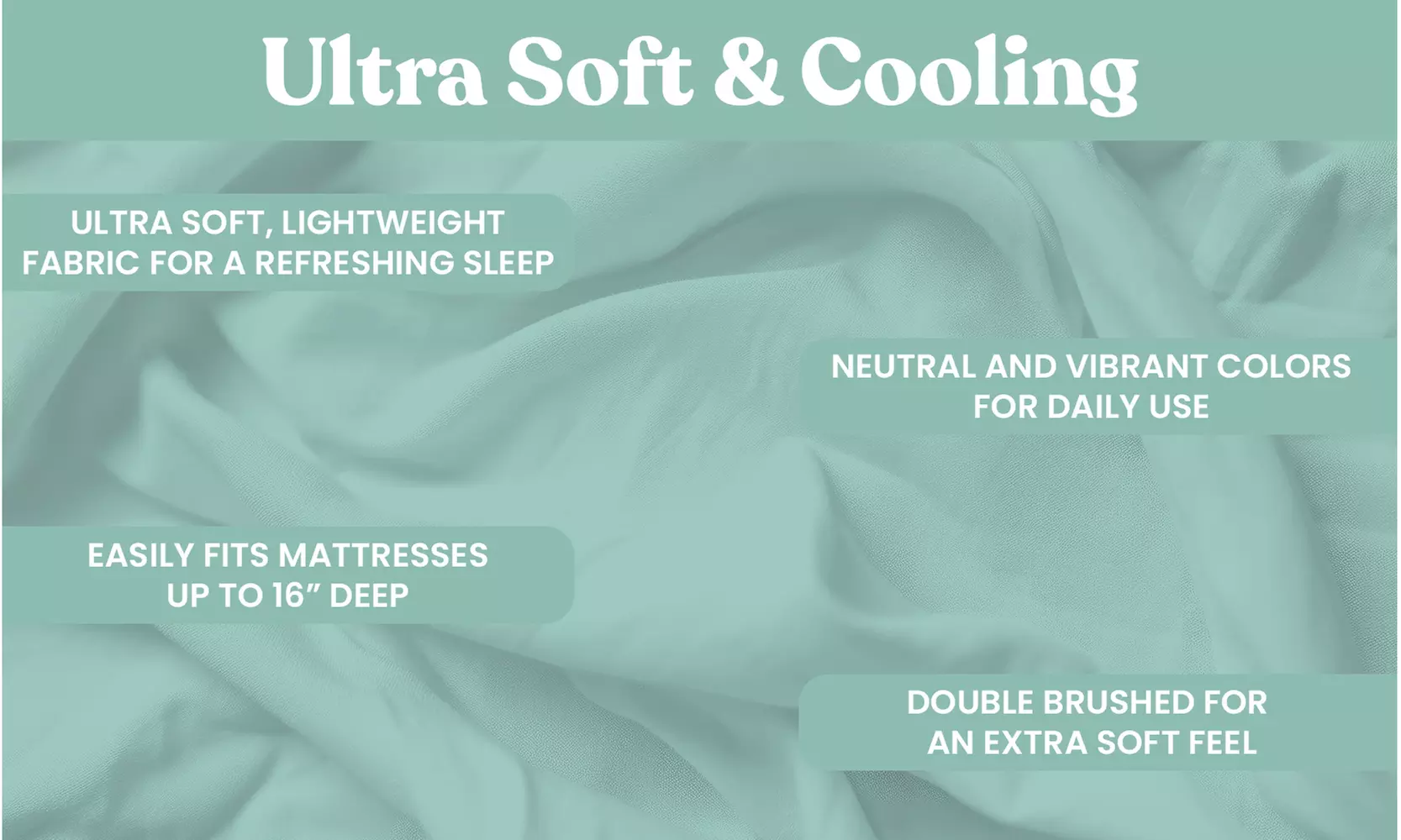 Luxury Home 6-Piece Microfiber Bed Sheet Set