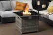 Costway Propane Fire Pit Table with Metal Slatted Tabletop & Steel Burner - Second Medium