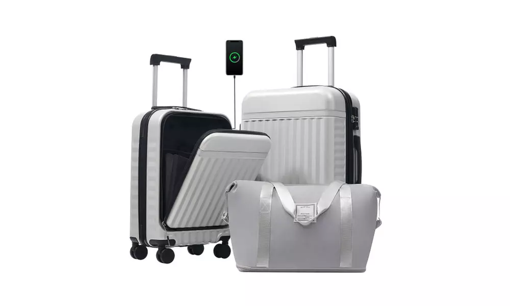 Three- or Four-Piece Luggage Sets
