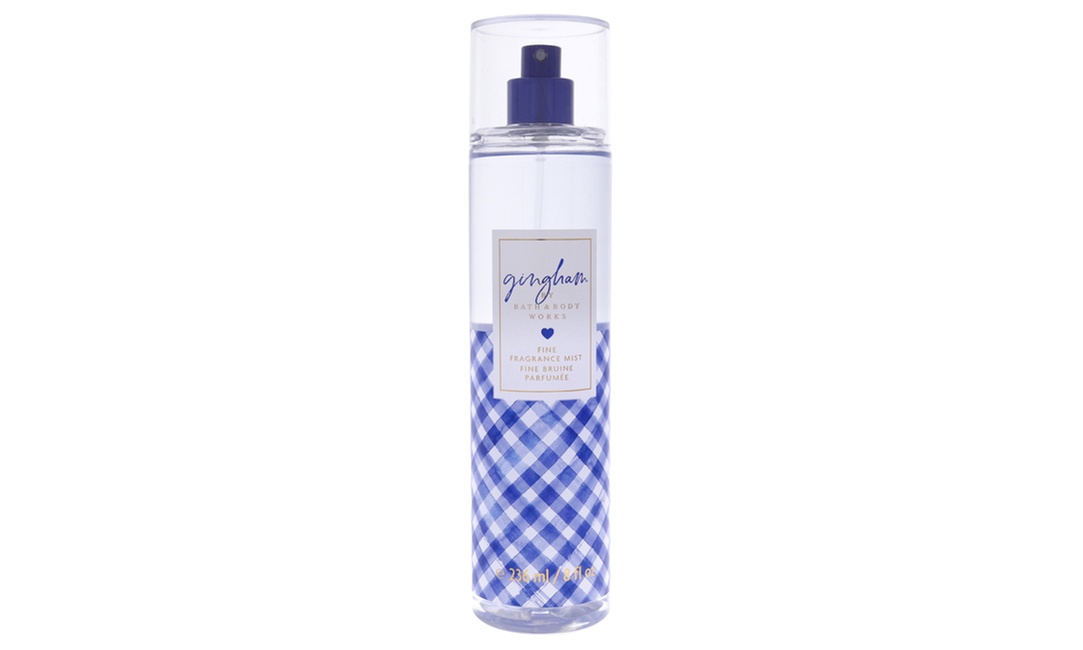 Bath and Body Works Gingham For Unisex 8 oz Fragrance Mist