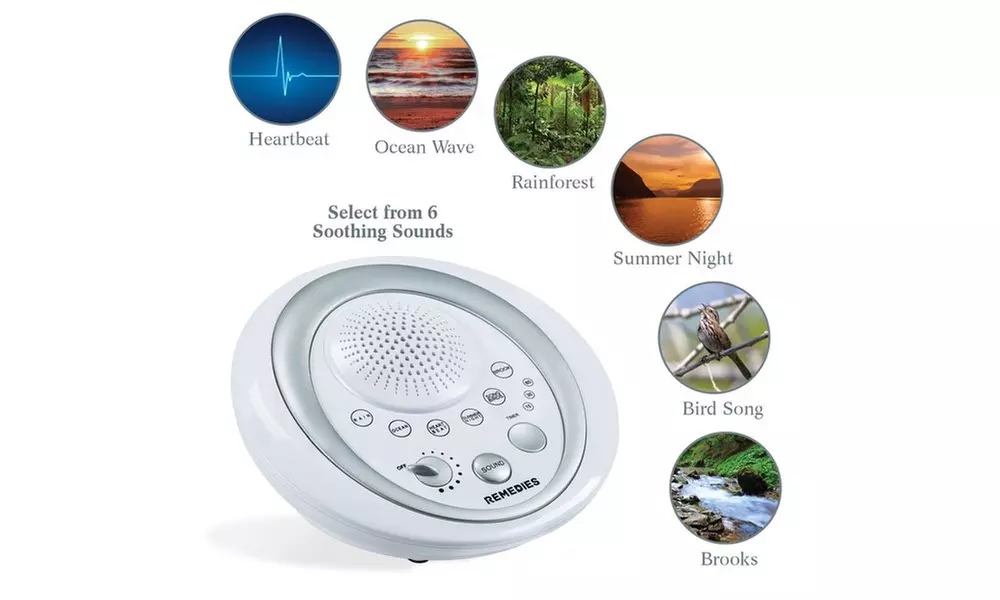 Sleeping Sound Machine with 6 Soothing Nature Sound - Second Medium