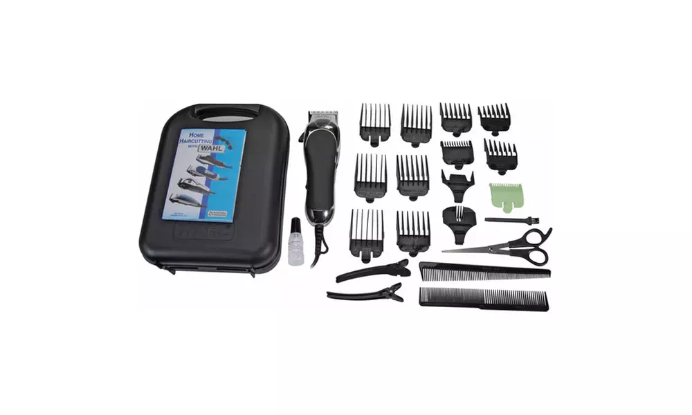 Wahl 79524 2501 Clipper 24 Piece Hard Case ChromePro - Second Medium
