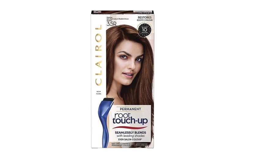 Image 2: NICE N'EASY ROOT TOUCH UP PERMANENT HAIR COLOUR x 2 pack (2 options) 