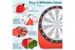 Costway Large Dart Board for Kids with 4 Kick Balls, Carrying Bag Giant - Second Medium