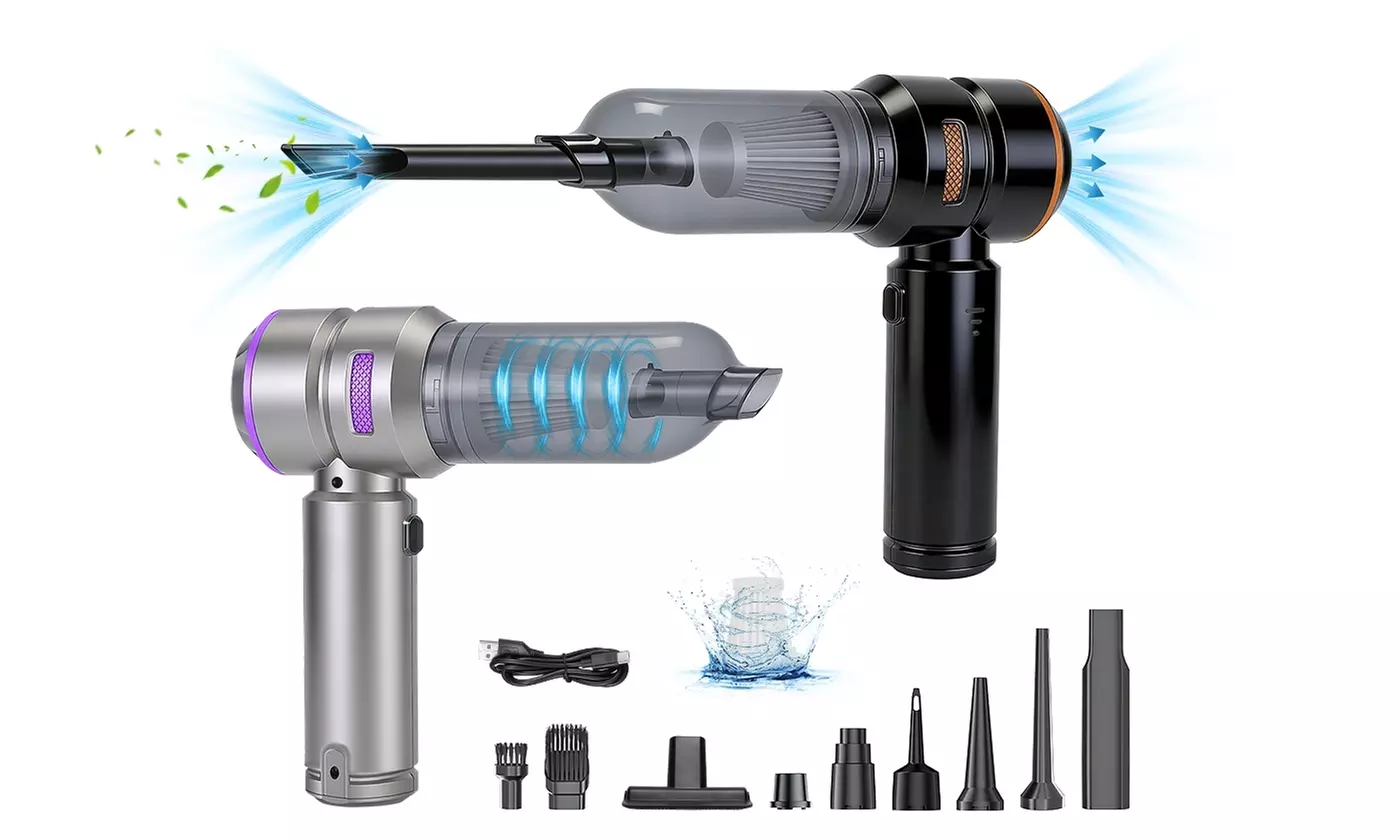 iMounTEK 16000PA 4-in-1 Cordless Handheld Car Vacuum Cleaner & Air Duster