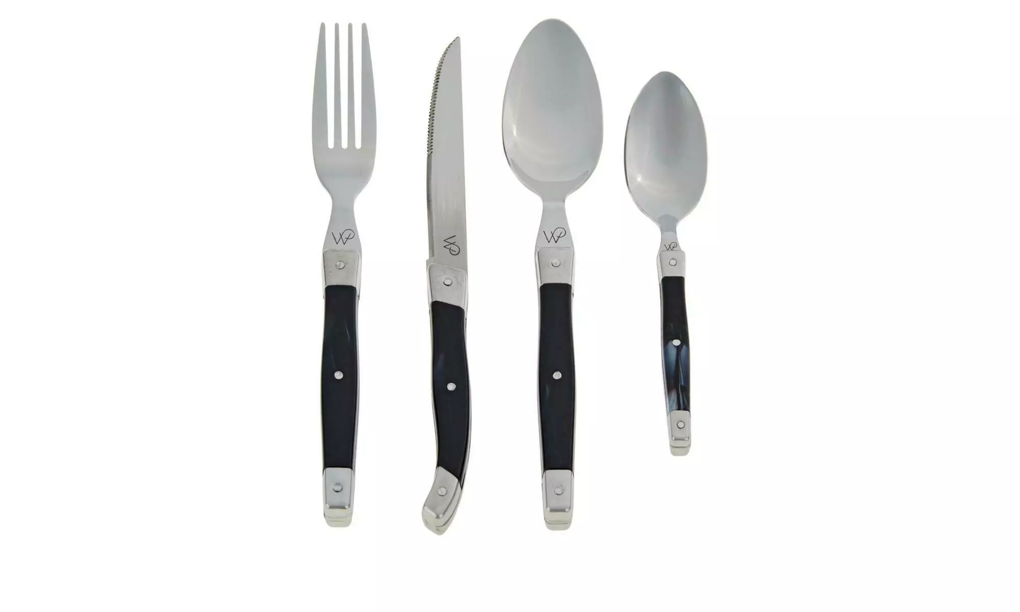 High-Quality Stainless Steel 24-Piece Wolfgang Pang Flatware Set - Primary Image