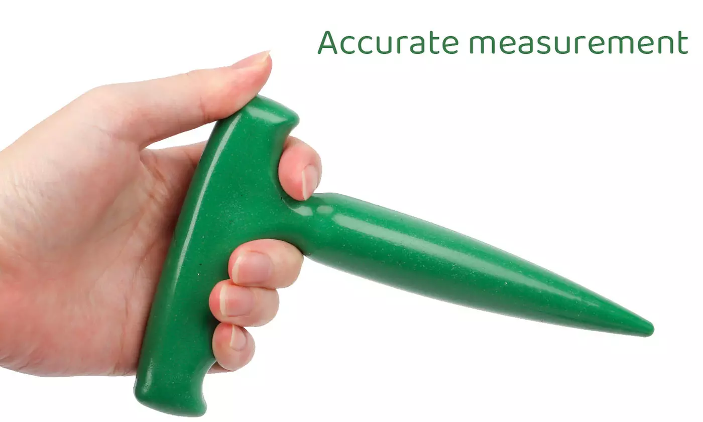6 Pack Sowing Seeds Dispenser Set Adjustable Garden Hand Planter Seeder Tool - Second Medium