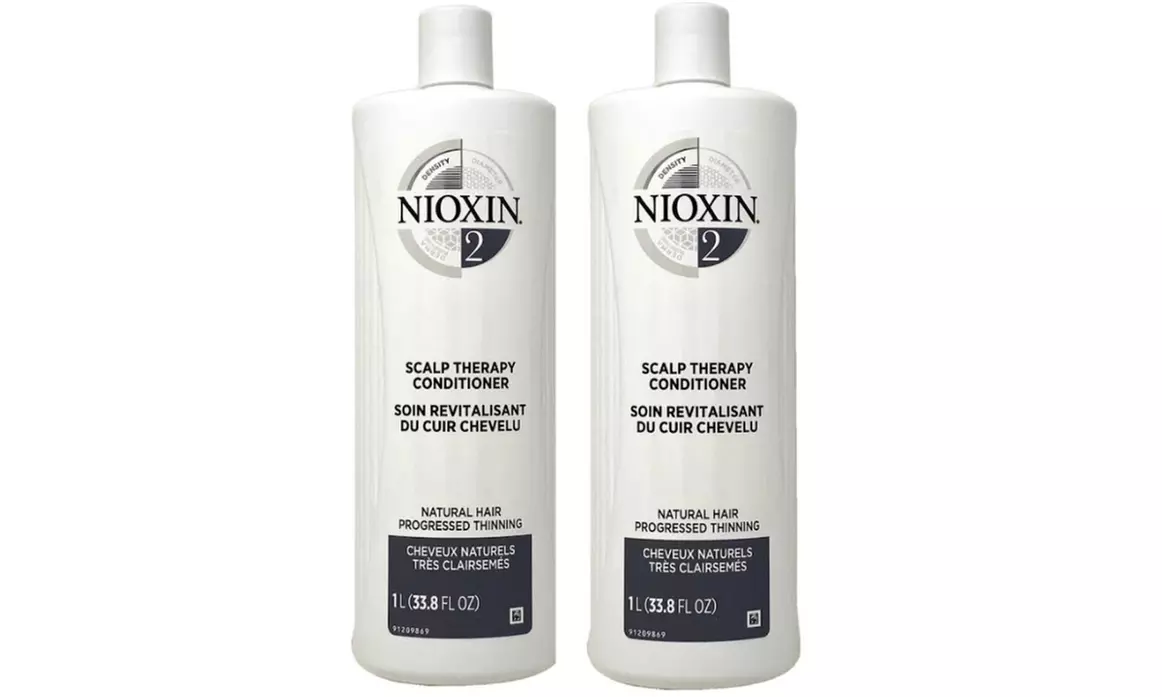 Nioxin System 2 Shampoo and Conditioner 33.8OZ with pumps - Primary Image