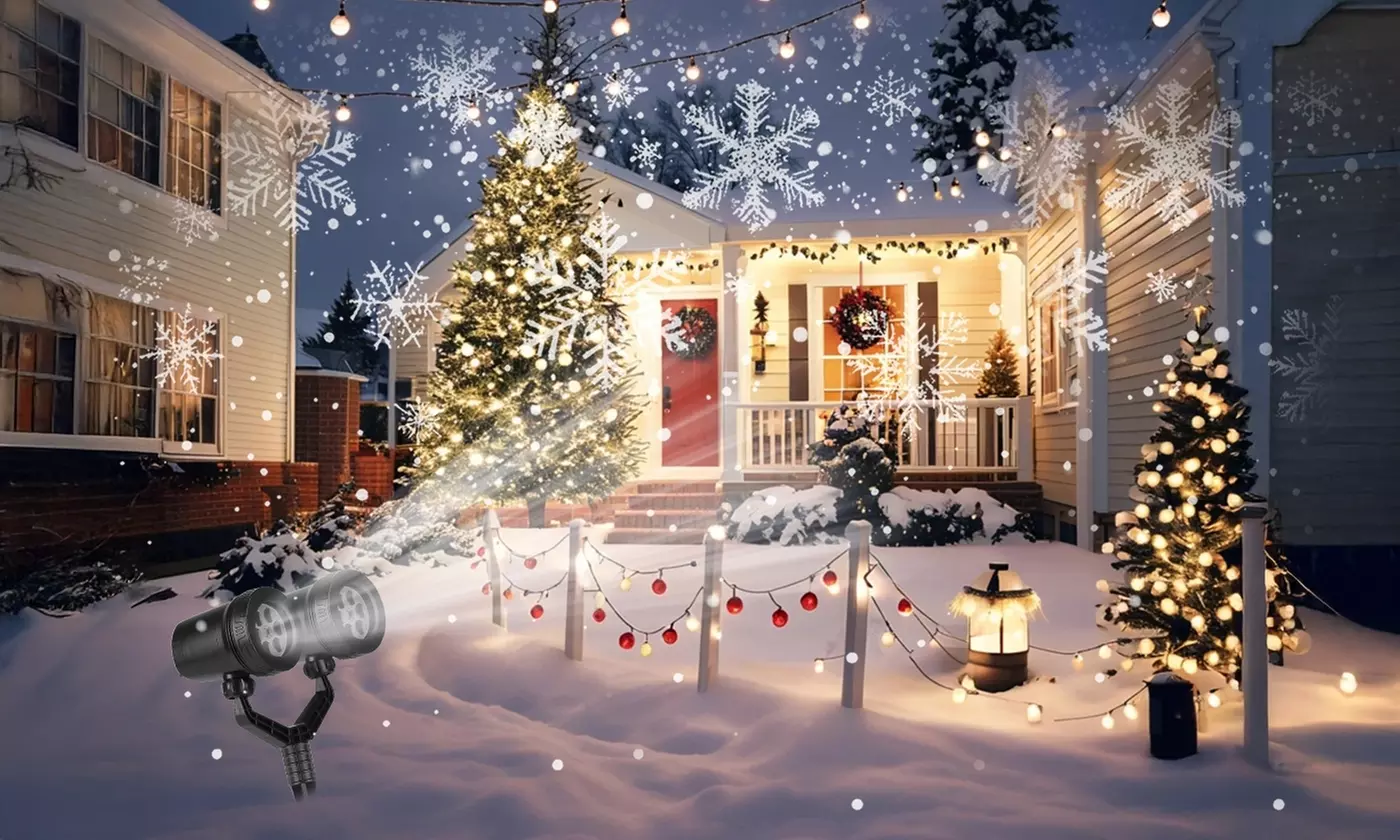 iMounTEK LED Holiday Projector Lights - Christmas Slide Theme